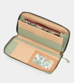 Anekke Amazonia Extra Large Rfid Wallet New