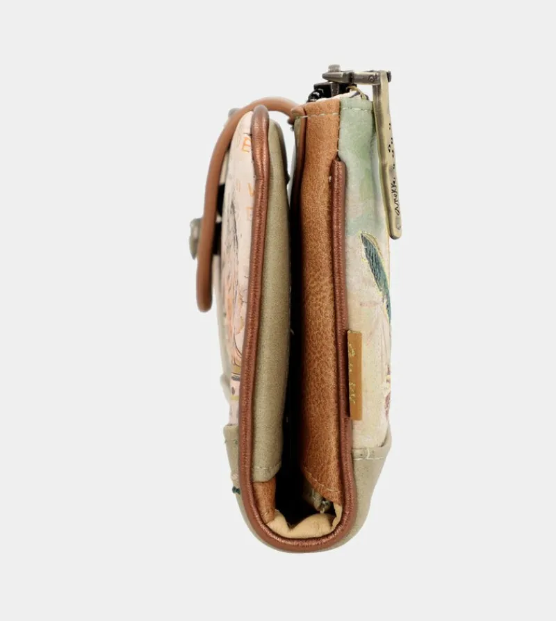 Anekke Amazonia Large Flexible Rfid Wallet Flash Sale