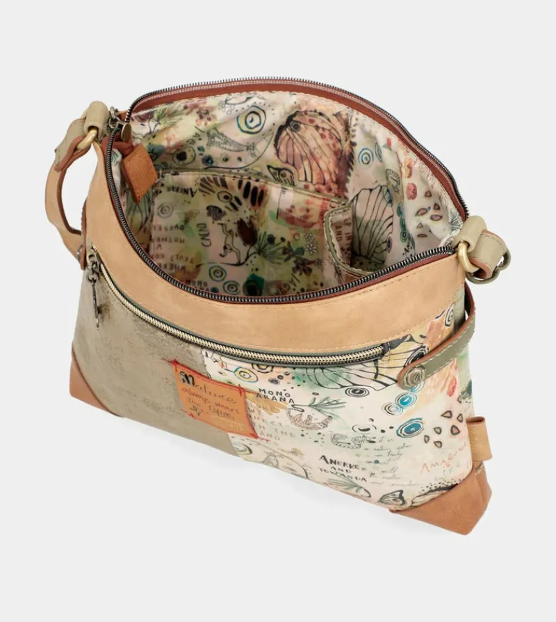 Anekke Amazonia Large Printed Crossbody Bag Cheap
