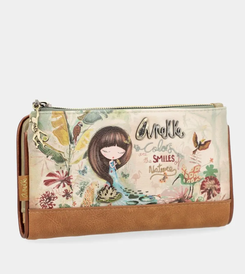 Anekke Amazonia Rfid Embossed Flexi Wallet Store