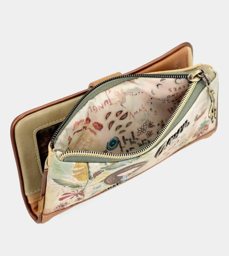 Anekke Amazonia Rfid Embossed Flexi Wallet Store