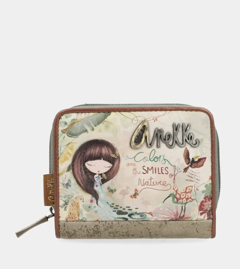Anekke Amazonia Small Rfid Wallet New