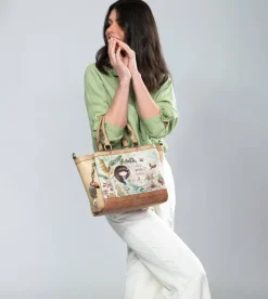 Anekke Amazonia Triple Compartment Double Handle Tote Bag Shop
