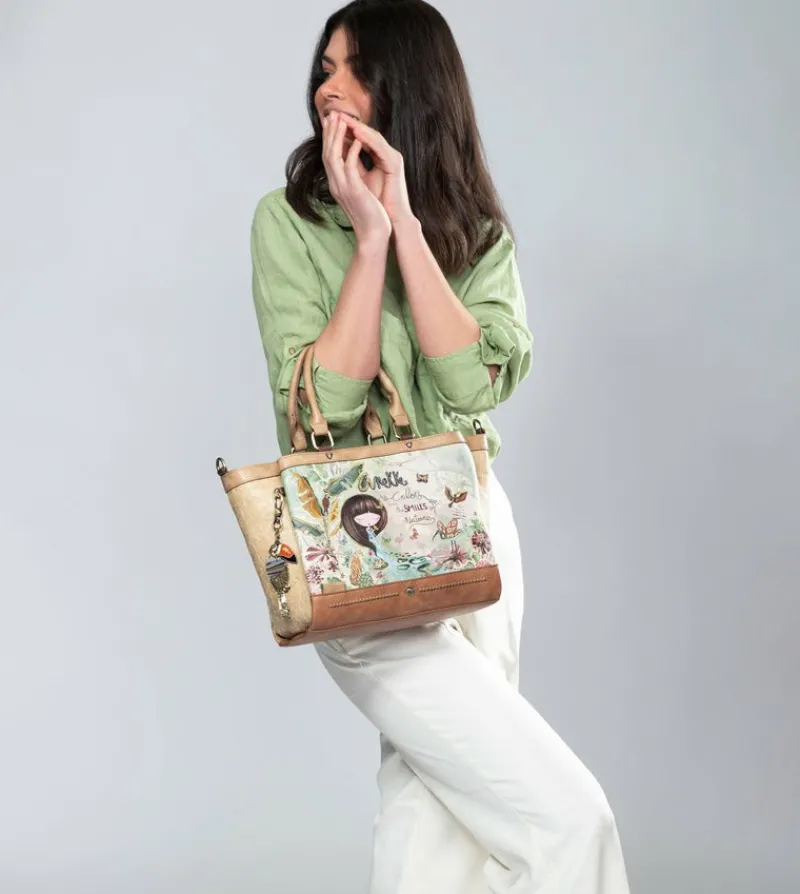 Anekke Amazonia Triple Compartment Double Handle Tote Bag Shop