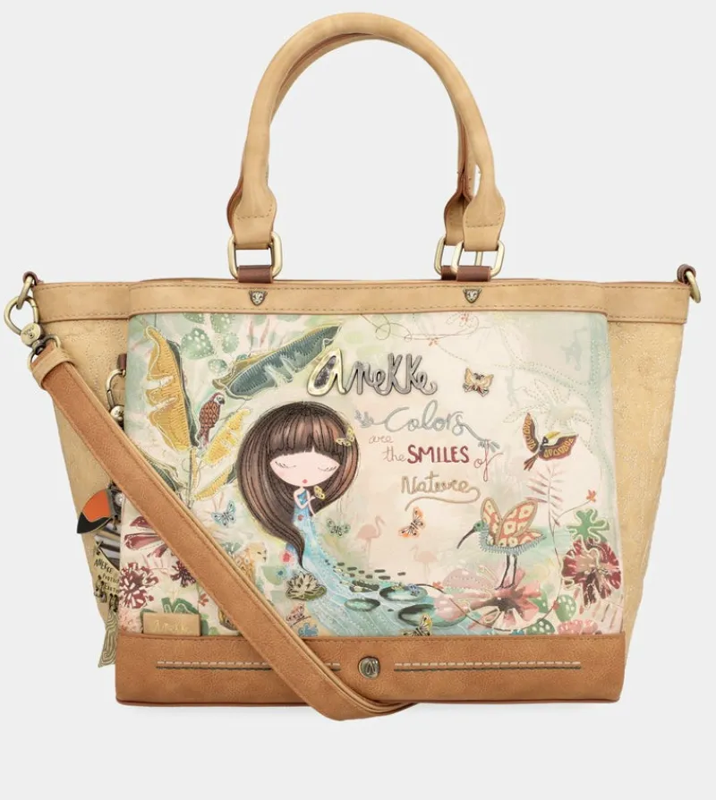 Anekke Amazonia Triple Compartment Double Handle Tote Bag Shop