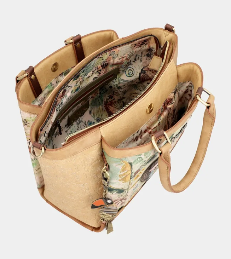 Anekke Amazonia Triple Compartment Double Handle Tote Bag Shop