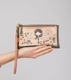Anekke Peace & Love Camel Rfid Wallet Cheap