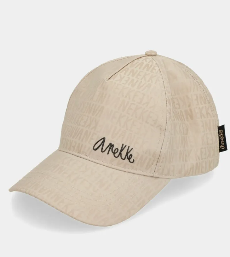 Anekke Beige Contemporary Logo Cap New