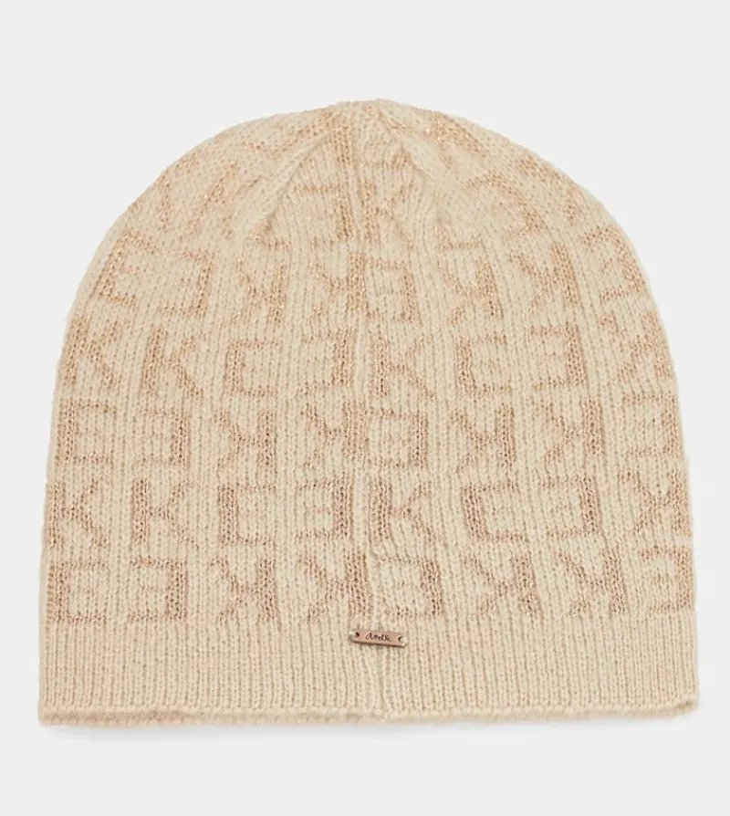 Anekke Beige Contemporary Wool Hat Outlet