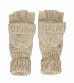 Anekke Beige Logo Mittens Outlet