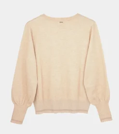 Anekke Beige Shoen V-Neck Sweater Best