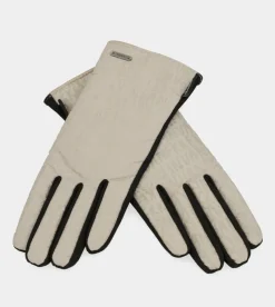 Anekke Black And Beige Contemporary Gloves Cheap