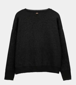Anekke Black Contemporary Sweater Hot