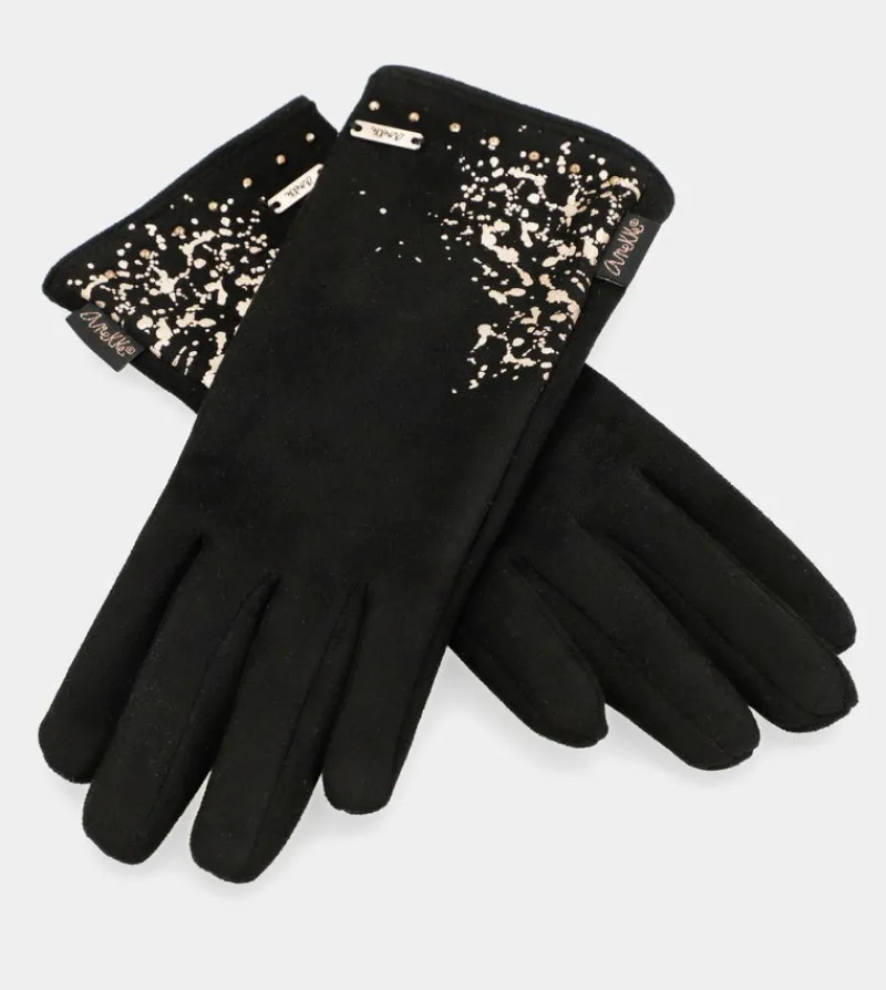 Anekke Black Fleece-Lined Gloves Store