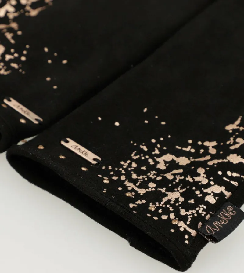 Anekke Black Fleece-Lined Gloves Store