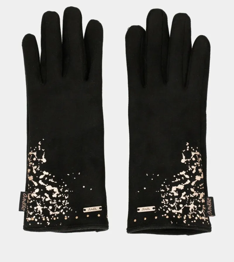 Anekke Black Fleece-Lined Gloves Store