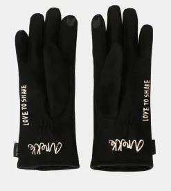 Anekke Black Fleece-Lined Gloves Store