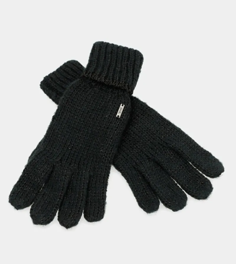 Anekke Black Logomania Gloves Store