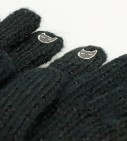 Anekke Black Logomania Gloves Store