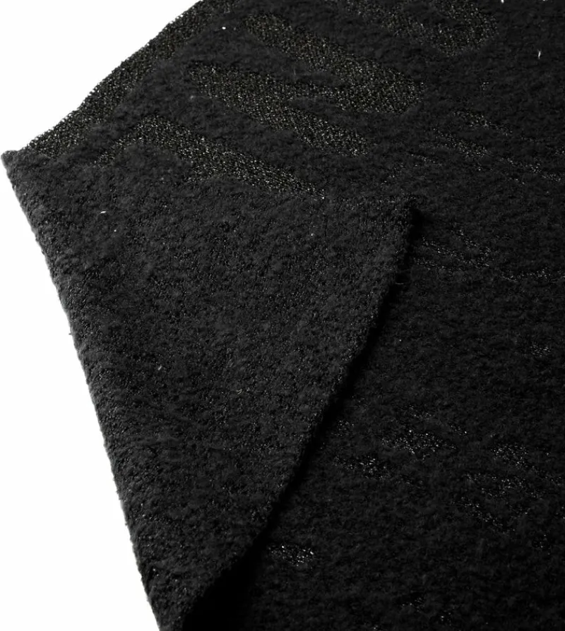 Anekke Black Logomania Scarf. Flash Sale