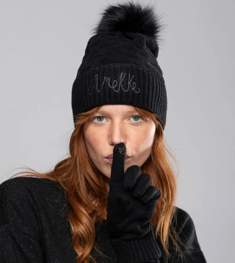 Anekke Black Shodo Wool Hat Cheap