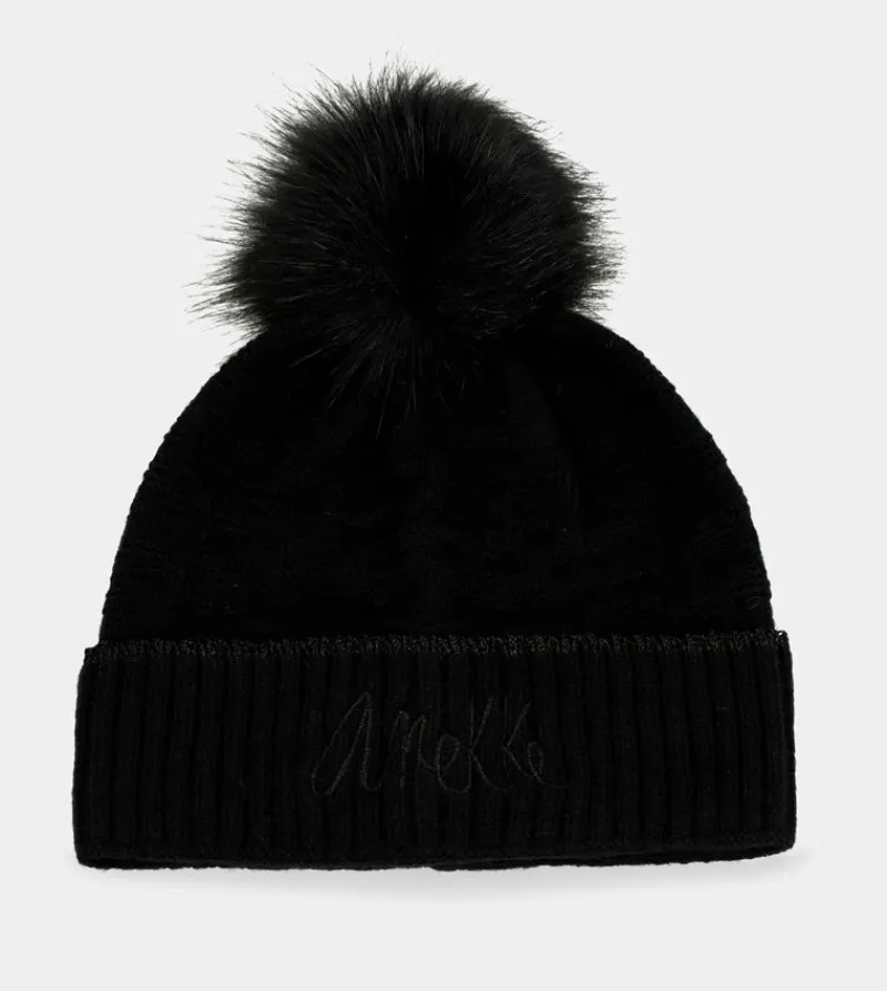 Anekke Black Shodo Wool Hat Cheap