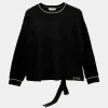 Anekke Black Shoen Crew Neck Sweater Sale