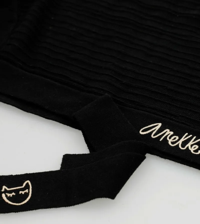 Anekke Black Shoen Crew Neck Sweater Sale