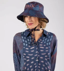 Anekke Blue Bucket Hat Best Sale