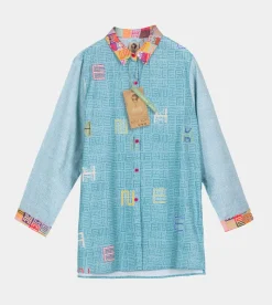 Anekke Blue Shirt Cheap