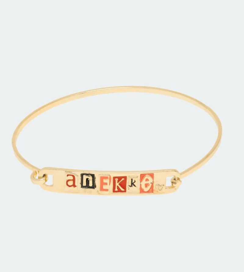 Anekke Bracelet Logo Gold Plated Cheap