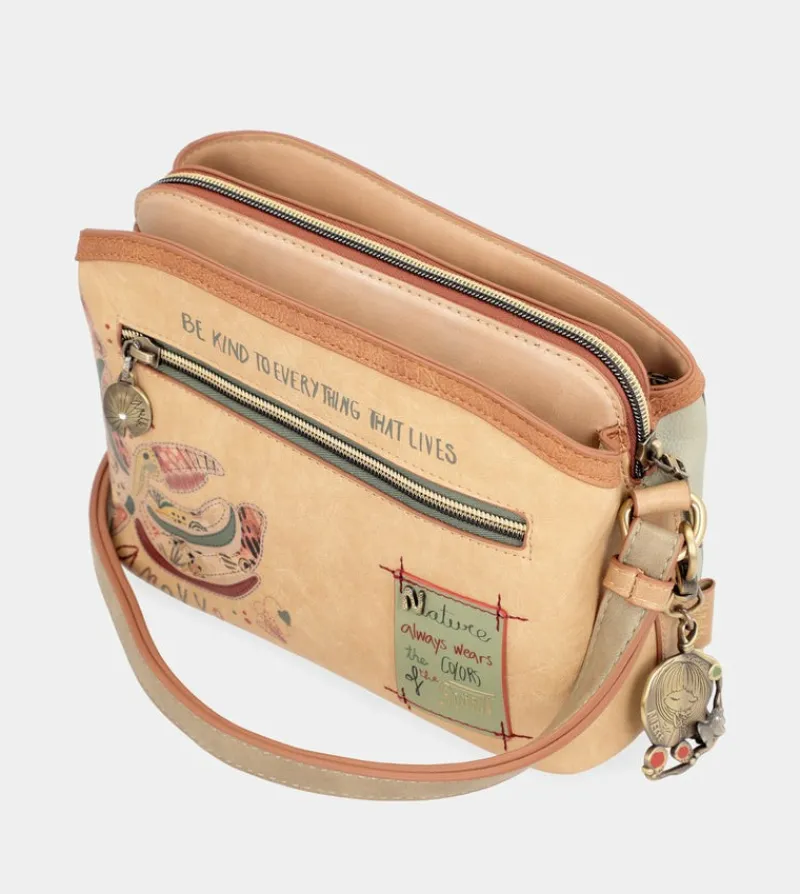 Anekke Butterfly Crossbody Bag With Triple Compartments Best Sale