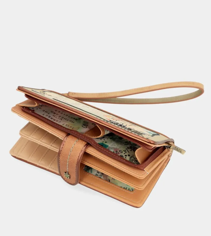 Anekke Butterfly Large Rfid Wallet Cheap