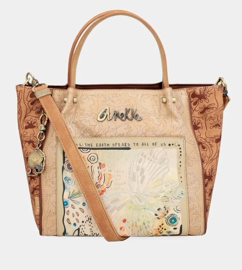 Anekke Butterfly Shoulder Tote Bag Flash Sale