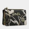 Anekke 3 Compartment Purse Black Nature Shodo Discount