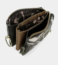 Anekke 3 Compartment Purse Black Nature Shodo Discount