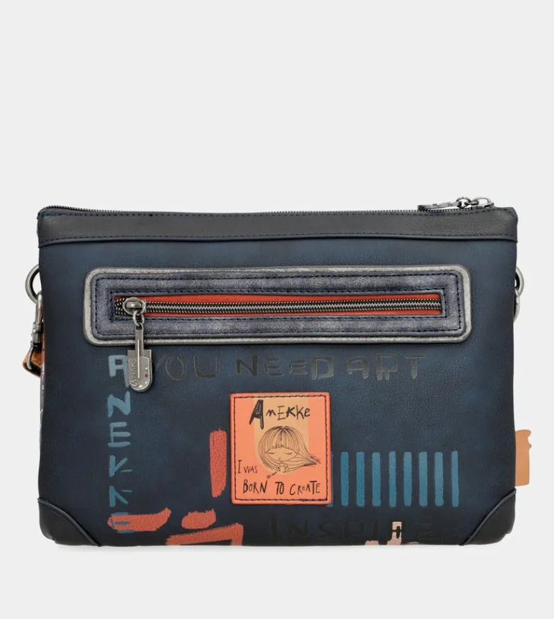 Anekke Contemporary 2 Compartment Shoulder Bag Cheap
