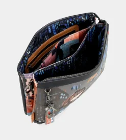 Anekke Contemporary 2 Compartment Shoulder Bag Cheap