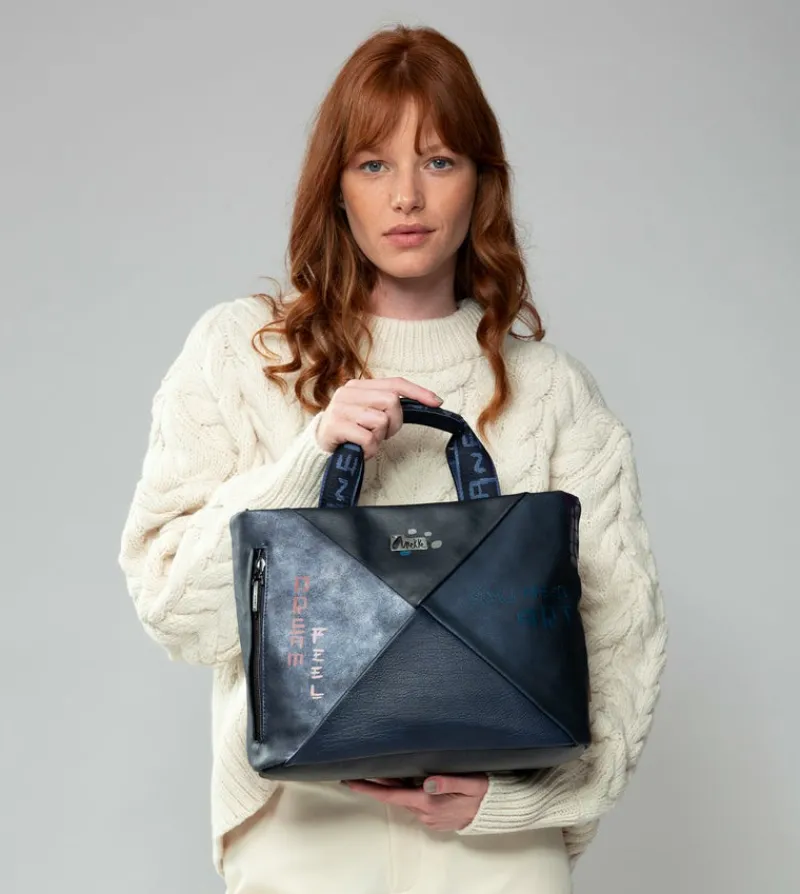 Anekke Contemporary 2 Handle Shoulder Bag Fashion