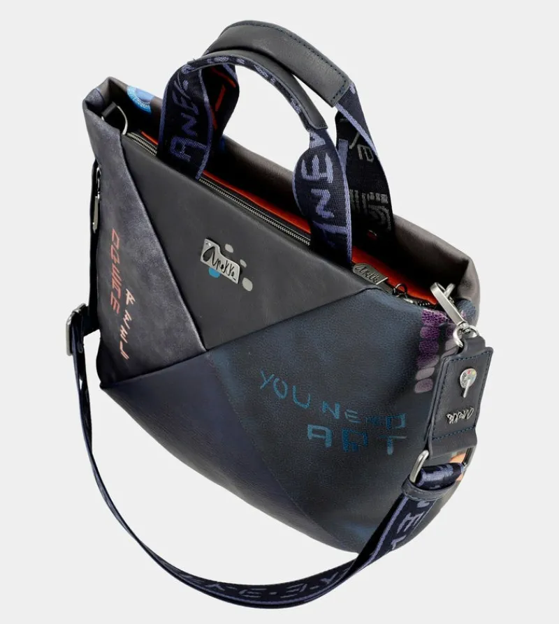 Anekke Contemporary 2 Handle Shoulder Bag Fashion