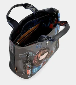 Anekke Contemporary 2 Handle Shoulder Bag Fashion