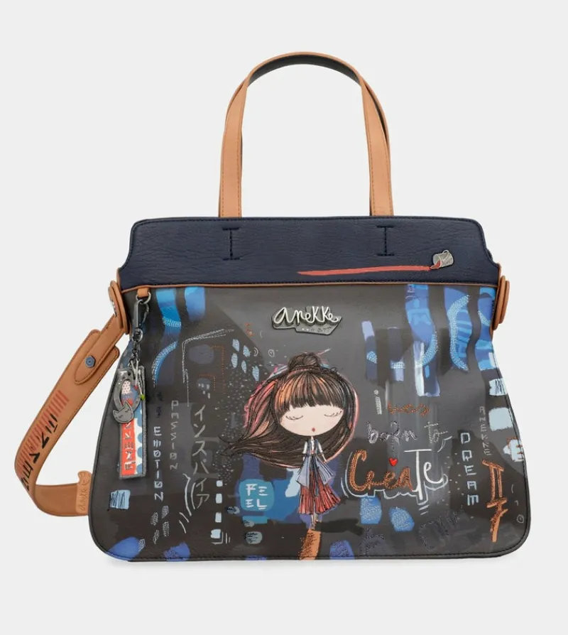 Anekke Contemporary 2 Handle Shoulder Bag Contemporary Shop