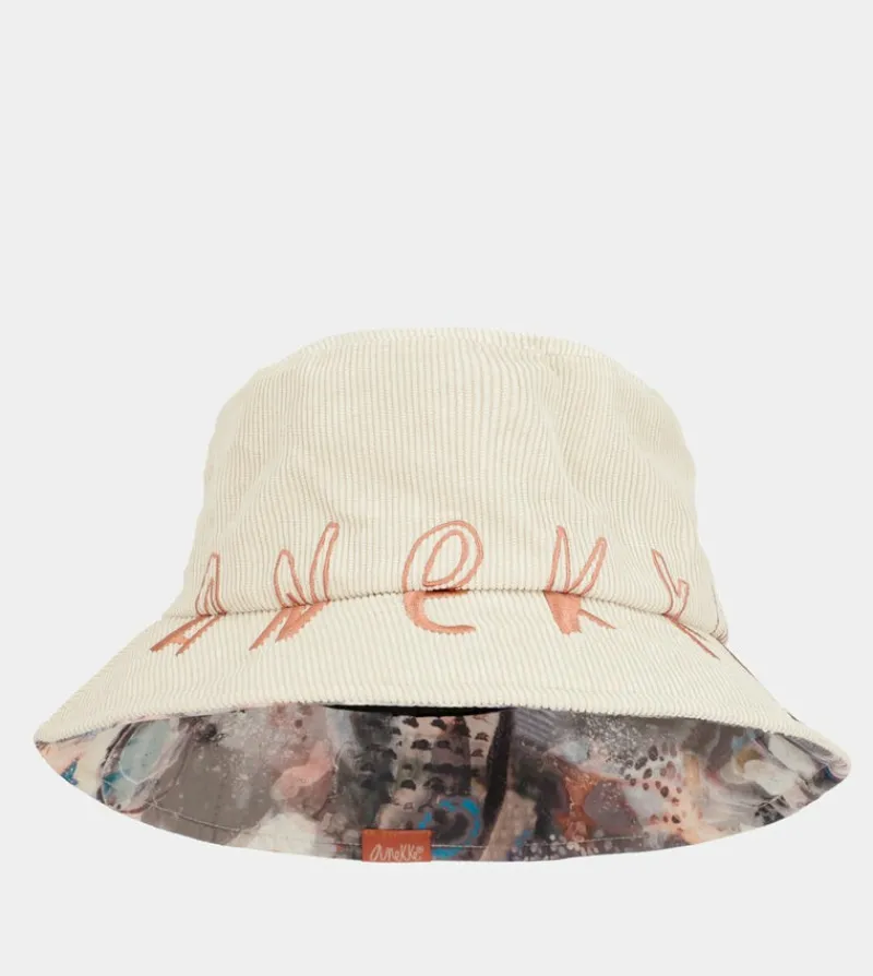 Anekke Contemporary Beige Bucket Hat New