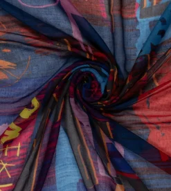 Anekke Contemporary Blue Scarf Flash Sale