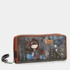 Anekke Contemporary Large Embossed Rfid Wallet Discount