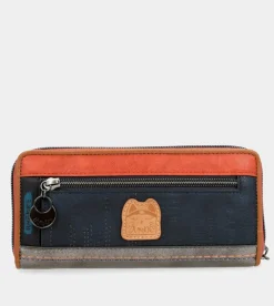 Anekke Contemporary Large Embossed Rfid Wallet Discount