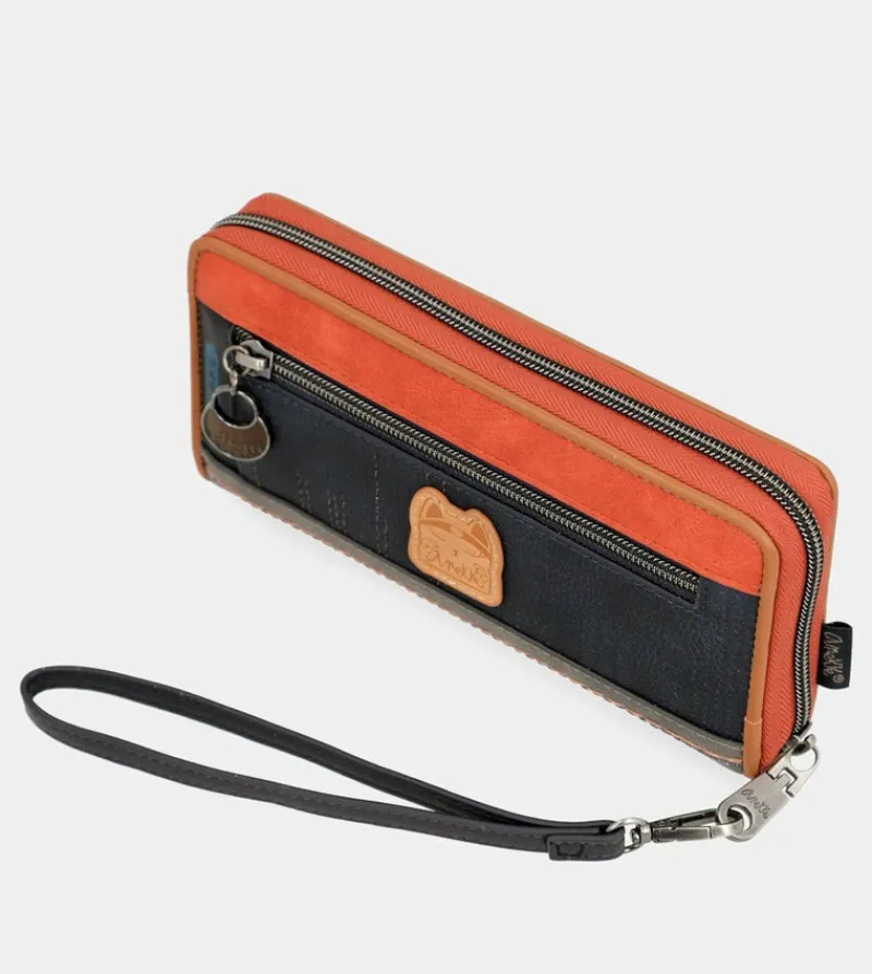 Anekke Contemporary Large Embossed Rfid Wallet Discount
