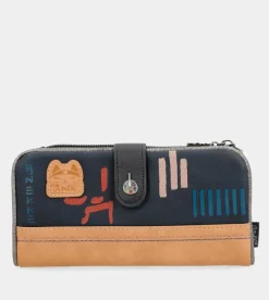 Anekke Contemporary Large Flexible Rfid Wallet Clearance
