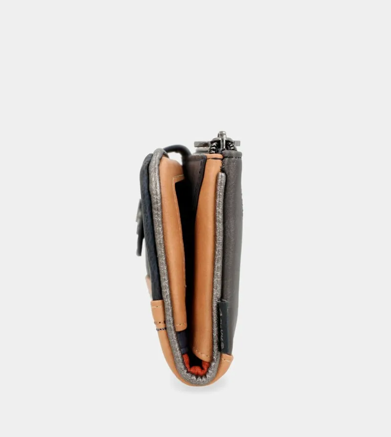 Anekke Contemporary Large Flexible Rfid Wallet Clearance