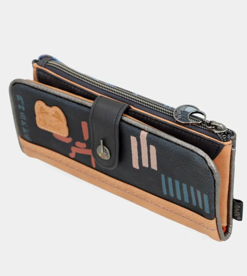 Anekke Contemporary Large Flexible Rfid Wallet Clearance